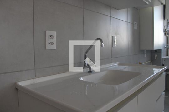 Cozinha de apartamento à venda com 2 quartos, 41m² em Várzea da Barra Funda, São Paulo