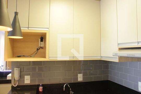 Armários da cozinha de kitnet/studio para alugar com 1 quarto, 38m² em Centro, Guarulhos
