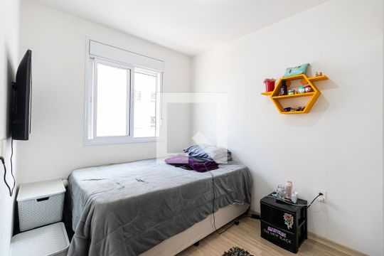 Quarto 1 de apartamento à venda com 2 quartos, 36m² em Cidade Mãe do Céu, São Paulo