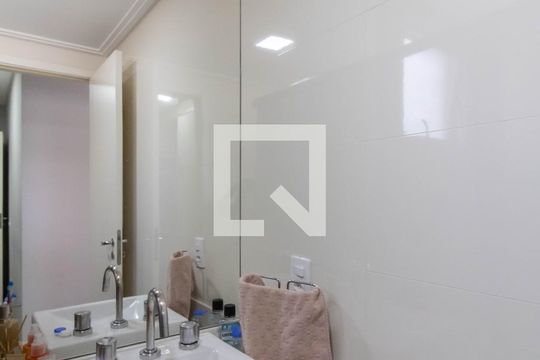 Banheiro da Suíte de apartamento à venda com 3 quartos, 103m² em Centro, Guarulhos