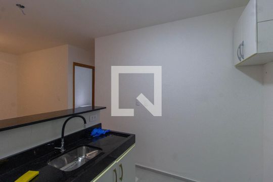 Cozinha de apartamento para alugar com 2 quartos, 44m² em Jansen, Gravataí