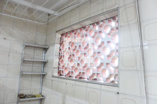Área de Serviço de apartamento para alugar com 1 quarto, 57m² em Centro, São Vicente