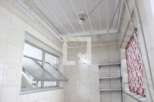 Área de Serviço de apartamento para alugar com 1 quarto, 57m² em Centro, São Vicente