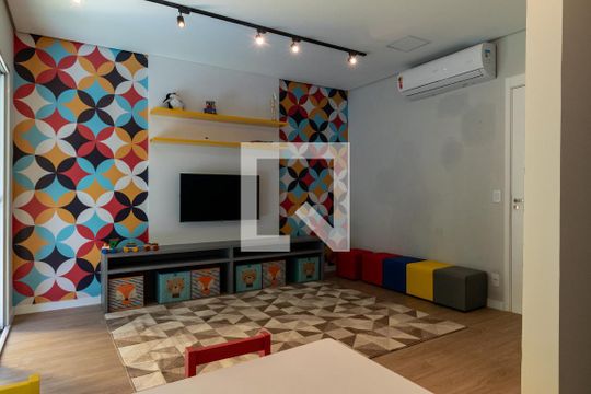Área comum - Brinquedoteca de apartamento para alugar com 1 quarto, 28m² em Água Branca, São Paulo