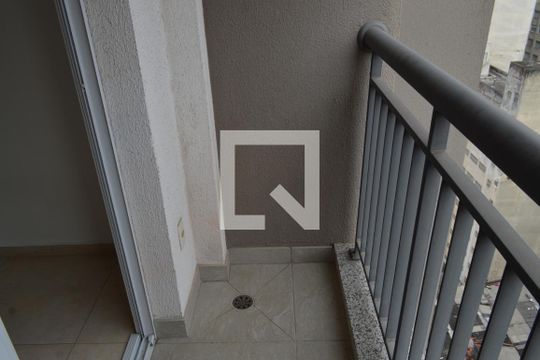 Varanda da Sala de apartamento à venda com 1 quarto, 34m² em Liberdade, São Paulo