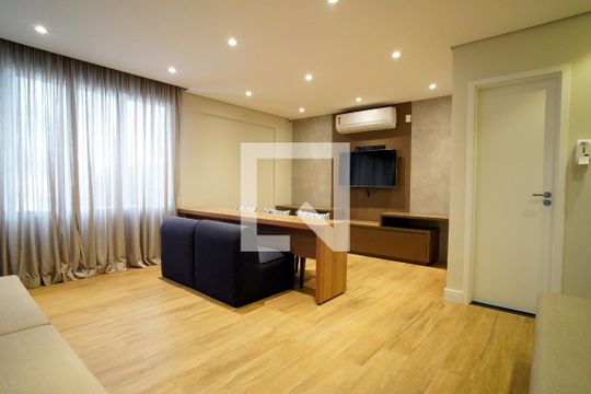 Área Comum-Lounge de apartamento para alugar com 1 quarto, 33m² em Jardim Faculdade, Sorocaba