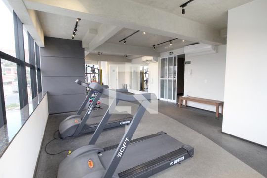 Área comum - Academia de apartamento para alugar com 1 quarto, 33m² em Jardim Faculdade, Sorocaba