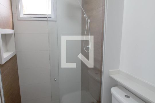 Banheiro de apartamento para alugar com 1 quarto, 33m² em Jardim Faculdade, Sorocaba