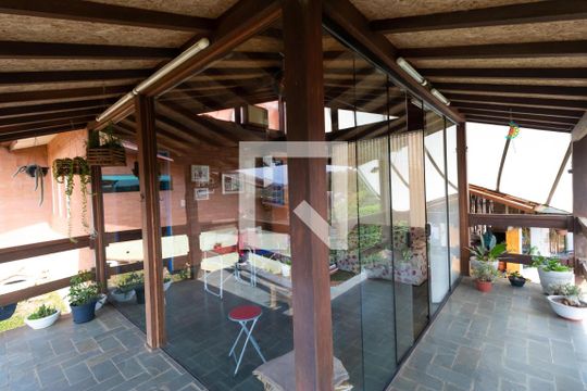 Sacada da Salas de casa de condomínio à venda com 3 quartos, 270m² em Conjunto Habitacional Vila Santana (sousas), Campinas