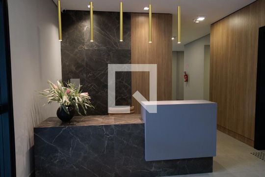Área comum de kitnet/studio para alugar com 1 quarto, 26m² em Belenzinho, São Paulo