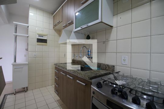 Cozinha de apartamento à venda com 3 quartos, 65m² em Jacarepaguá, Rio de Janeiro