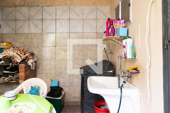 Área de Serviço de casa à venda com 3 quartos, 157m² em Vila Nova Manchester, São Paulo