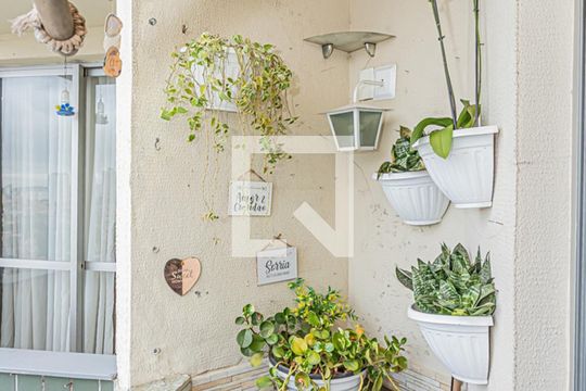 Varanda da Sala de apartamento à venda com 2 quartos, 60m² em Limão, São Paulo