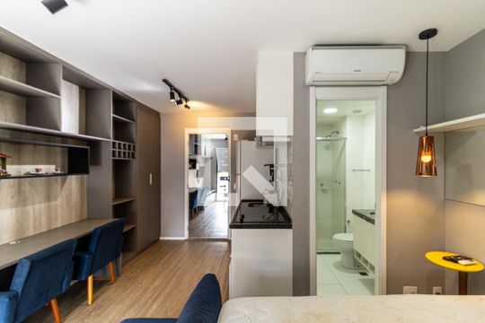 Studio de kitnet/studio para alugar com 1 quarto, 26m² em Campos Elíseos, São Paulo