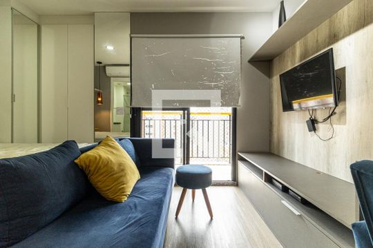 Studio de kitnet/studio para alugar com 1 quarto, 26m² em Campos Elíseos, São Paulo