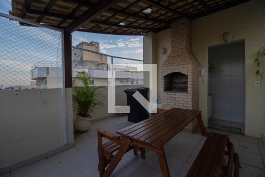 Área comum - Churrasqueira de apartamento à venda com 2 quartos, 103m² em Taquara, Rio de Janeiro