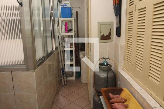 Área de Serviço de apartamento à venda com 2 quartos, 107m² em Centro Histórico, Porto Alegre