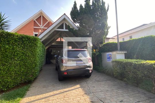 Fachada de casa de condomínio à venda com 4 quartos, 320m² em Alphaville, Santana de Parnaíba