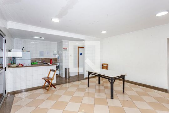 Área comum - Salão de festas de apartamento à venda com 2 quartos, 55m² em Jardim Santa Emília, São Paulo
