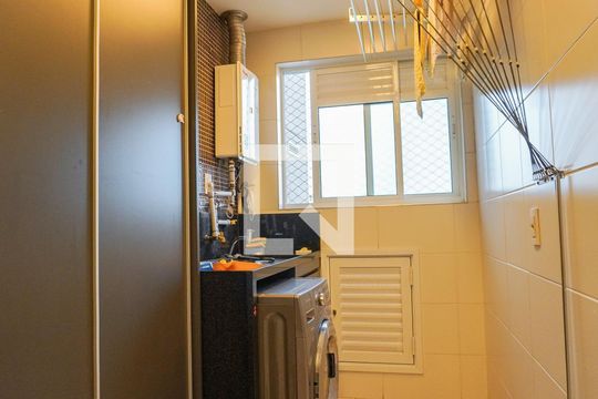 Área de Serviço de apartamento à venda com 3 quartos, 136m² em Chácara Inglesa, São Paulo