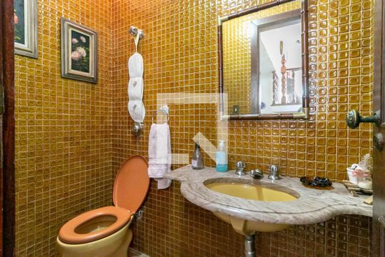 Lavabo de casa à venda com 4 quartos, 360m² em Álvaro Camargos, Belo Horizonte