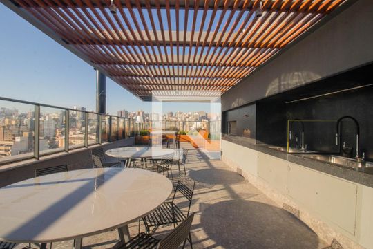 Área Comum de kitnet/studio para alugar com 1 quarto, 35m² em Auxiliadora, Porto Alegre