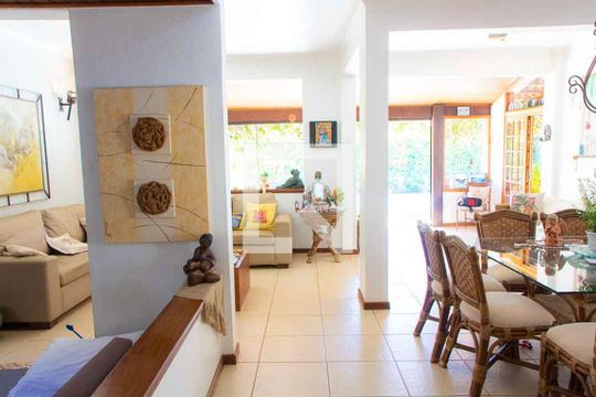 Sala de casa de condomínio à venda com 4 quartos, 208m² em Parque da Hípica, Campinas