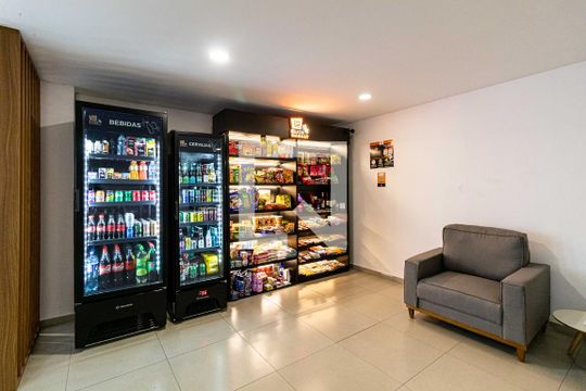 Área comum - Mercado de kitnet/studio à venda com 1 quarto, 26m² em Vila Butantã, São Paulo