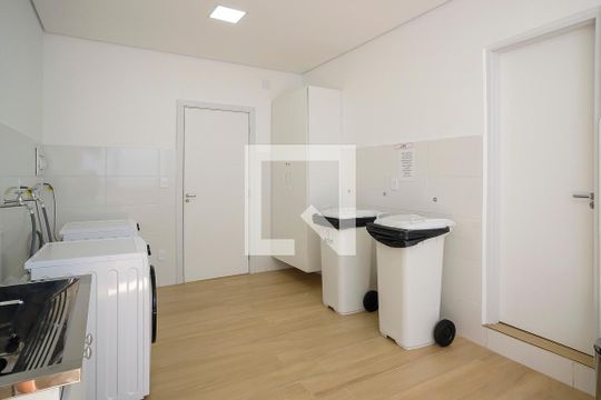 Área comum - Lavanderia de kitnet/studio à venda com 1 quarto, 20m² em Centro, São Caetano do Sul