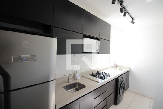 Cozinha e Área de Serviço de apartamento à venda com 2 quartos, 42m² em Trevo, Belo Horizonte