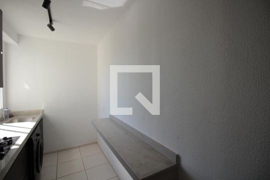 Cozinha e Área de Serviço de apartamento à venda com 2 quartos, 42m² em Trevo, Belo Horizonte