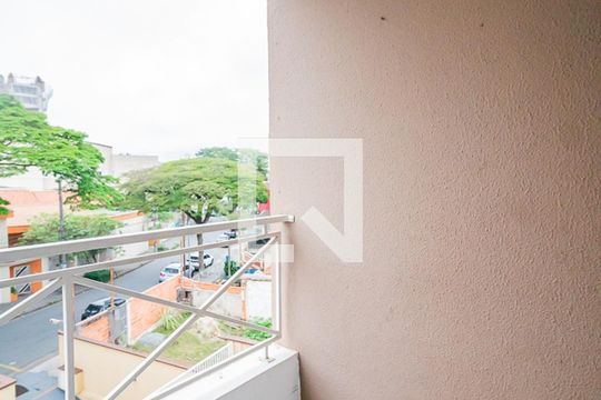 Varanda da Sala de apartamento para alugar com 2 quartos, 64m² em Parque das Nações, Santo André