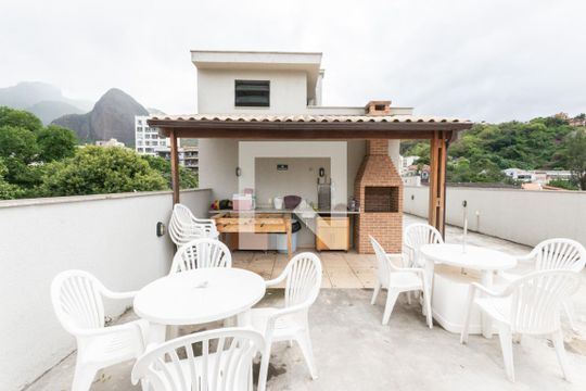 Área comum de apartamento à venda com 2 quartos, 70m² em Grajau, Rio de Janeiro