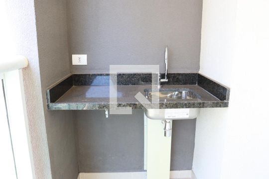 Varanda da Sala de apartamento à venda com 2 quartos, 61m² em Botafogo, Campinas