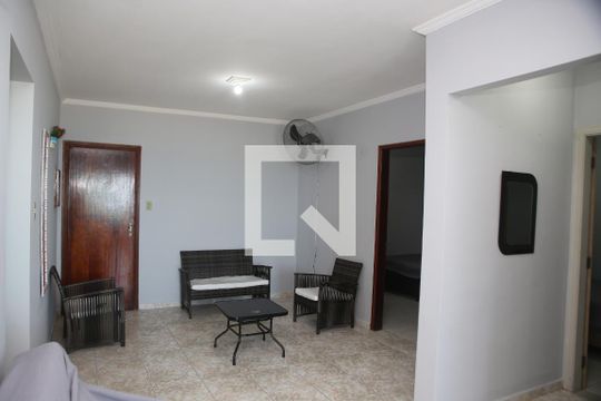 SALA de apartamento para alugar com 2 quartos, 115m² em Aviação, Praia Grande