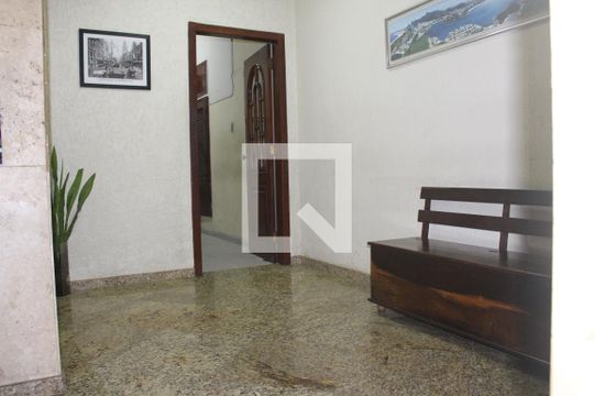 Hall de entrada de apartamento à venda com 2 quartos, 59m² em Botafogo, Rio de Janeiro