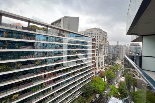 Vista de apartamento para alugar com 1 quarto, 44m² em Vila Olímpia, São Paulo