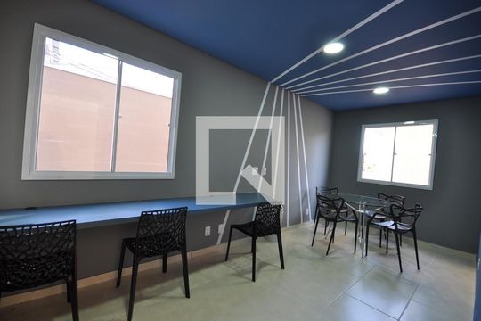 Área comum - Home Office de apartamento à venda com 1 quarto, 29m² em Parque Vitoria, São Paulo