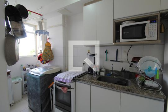 Cozinha de apartamento à venda com 2 quartos, 58m² em Jacarepaguá, Rio de Janeiro