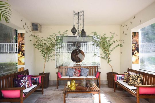 Área de Descanso de apartamento à venda com 1 quarto, 48m² em Vila Andrade, São Paulo