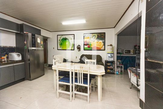 Cozinha e Área de Serviço de casa para alugar com 3 quartos, 74m² em Ideal, Novo Hamburgo