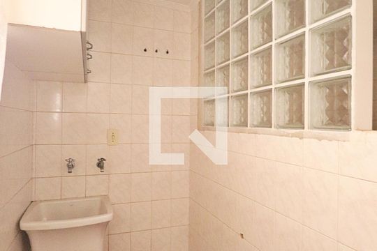 Área de Serviço de apartamento à venda com 2 quartos, 49m² em Vila Camilópolis, Santo André