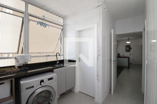 Área de Serviço de apartamento à venda com 4 quartos, 184m² em Santa Cecilia, São Paulo