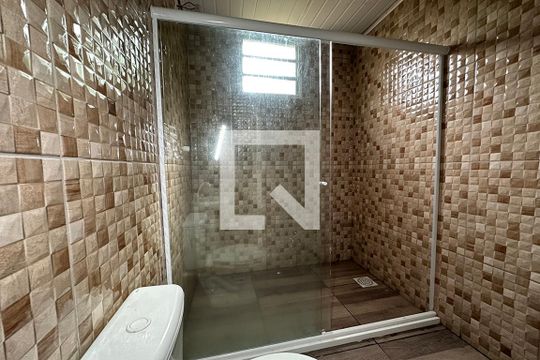 Banheiro de casa para alugar com 2 quartos, 81m² em Boa Saúde, Novo Hamburgo