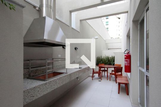 Área Comum - Churrasqueira de kitnet/studio à venda com 1 quarto, 36m² em Santa Cecilia, São Paulo