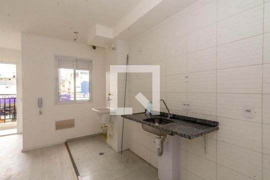 Cozinha de apartamento para alugar com 2 quartos, 35m² em Vila São João, Guarulhos