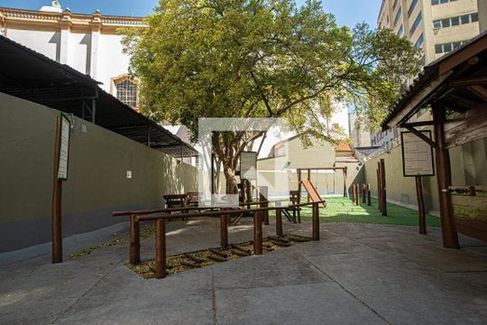 Área comum - Playground de apartamento para alugar com 1 quarto, 40m² em Bela Vista, São Paulo