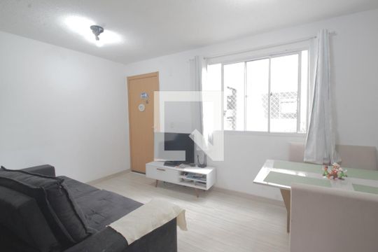 Sala de apartamento para alugar com 2 quartos, 44m² em São José, Canoas
