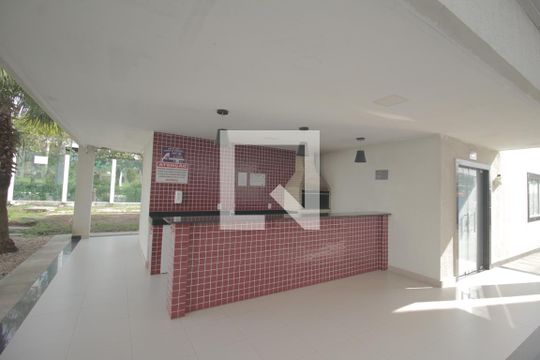 Área comum - Churrasqueira de apartamento para alugar com 2 quartos, 44m² em São José, Canoas