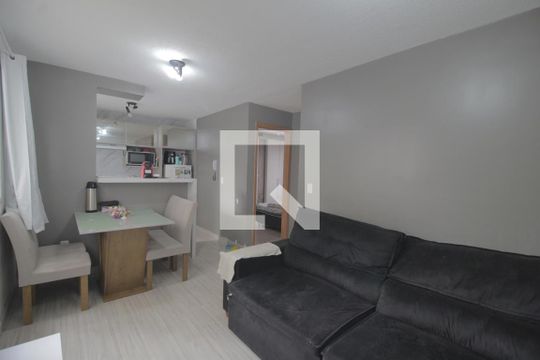 Sala de apartamento para alugar com 2 quartos, 44m² em São José, Canoas